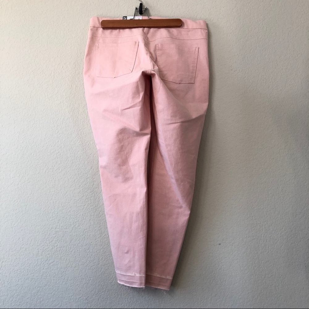NWT Zeza B Raw Edge Skimmer Leggings Large - Picture 3 of 4